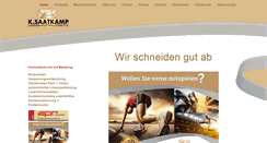 Desktop Screenshot of klaus-saatkamp.de
