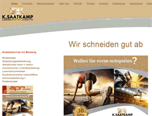 Tablet Screenshot of klaus-saatkamp.de